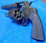 COLT NEW SERVICE 1909 = .45 LONG COLT = ARMY ISSUE = 4 WAR GUN = TUNNEL RAT = ORIGINAL ARSENAL REWORK - 2 of 16