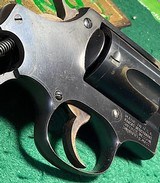 SMITH & WESSON BABY CHIEF = PRE 36 = MADE 1950 = FIVE (5) SCREW = FLAT LATCH = DIAMOND GRIPS = - 9 of 18