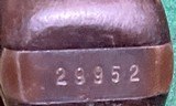 SMITH & WESSON BABY CHIEF = PRE 36 = MADE 1950 = FIVE (5) SCREW = FLAT LATCH = DIAMOND GRIPS = - 14 of 18