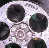 SMITH & WESSON BABY CHIEF = PRE 36 = MADE 1950 = FIVE (5) SCREW = FLAT LATCH = DIAMOND GRIPS = - 18 of 18