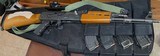 ZASTAVA = SERBIAN = M-70 = AK 47 = NEW OLD STOCK = FOUR (4) MAGS = CASE = BUSNELL SCOPE - 15 of 15