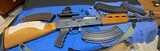 ZASTAVA = SERBIAN = M-70 = AK 47 = NEW OLD STOCK = FOUR (4) MAGS = CASE = BUSNELL SCOPE - 14 of 15