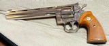 1975 Mint, EIGHT (8) INCH PYTHON =
never fired = BRIGHT NICKEL = FACTORY BOX,
FACTORY GRIPS - 10 of 11