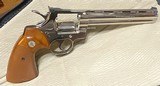 1975 Mint, EIGHT (8) INCH PYTHON =
never fired = BRIGHT NICKEL = FACTORY BOX,
FACTORY GRIPS - 2 of 11