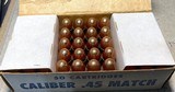 NATIONAL MATCH = NEW OLD STOCK = .45 ACP = SEE PICTURES - 4 of 4