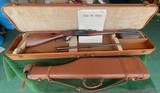 SAVAGE 99 /410 = BROWNING CASE = MADE 1915 = LETTERED = LEG of MUTTON CASE = TAKE DOWN = - 1 of 19