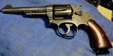 VICTORY = U.S.NAVY = AVIATOR = REVOLVER W/ ISSUE HOLSTER = EARLY WW 2 = NUMBERS MATCH - 2 of 18
