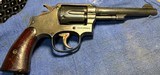 VICTORY = U.S.NAVY = AVIATOR = REVOLVER W/ ISSUE HOLSTER = EARLY WW 2 = NUMBERS MATCH - 3 of 18