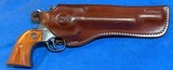 RUGER NEW MODEL = .22 MAGNUM = SINGLE SIX = STAINLESS = HOLSTER & CARRYING CASE WITH LOGO'S - 5 of 9