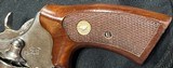 COLT TROOPER MARK V (five) = EIGHT (8) INCH = NICKEL = ALL ORIGINAL = LIGHTLY FIRED = MECHANICALLY
PERFECT - 6 of 13