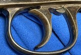 B & O RAILROAD POLICE = SAFETY HAMMERLESS = H&R = FIVE SHOT = VEST POCKET REVOLVER = ENGRAVED = ORIGINAL PLUMB COLOR - 7 of 14