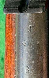 SWISS STRAIGHT PULL = MILITIA = MILITARY = 7.5X55 mm =412.5 mm = HIGH EXCELLENT CONDITION - ONE 6 ROUND MAGAZINE - 15 of 16