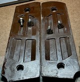 ITHACA 1911A1 =MADE 1943=EARLY RUN OF 60,000 ONLY = #858609 = NICKEL = ORIGINAL PARTS , except sights - 8 of 13