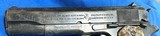 WAR HORSE of a GUN =1911 ARMY .45 ACP = ISSUED 1918 , RE-ISSUED 1938 = AGAIN IN 1950 = Never Refinished , Retired with a G.I. ,see Service # on slide - 2 of 13 WAR HORSE of a GUN =1911 ARMY .45 ACP = ISSUED 1918 , RE-ISSUED 1938 = AGAIN IN 1950 = Never Refinished , Retired with a G.I. ,see Service # on slide - 2 of 13