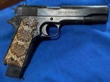 WAR HORSE of a GUN =1911 ARMY .45 ACP = ISSUED 1918 , RE-ISSUED 1938 = AGAIN IN 1950 = Never Refinished , Retired with a G.I. ,see Service # on slide - 3 of 13 WAR HORSE of a GUN =1911 ARMY .45 ACP = ISSUED 1918 , RE-ISSUED 1938 = AGAIN IN 1950 = Never Refinished , Retired with a G.I. ,see Service # on slide - 3 of 13