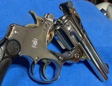 PREFECTED
= DOUBLE LOCKING = S&W .38 = NICKEL = NEXT TO PERFECT = FACTORY GRIPS = A COLLECTORS DREAM GUN - 8 of 15