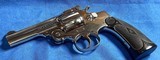PREFECTED
= DOUBLE LOCKING = S&W .38 = NICKEL = NEXT TO PERFECT = FACTORY GRIPS = A COLLECTORS DREAM GUN - 5 of 15