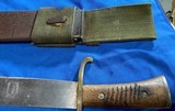 LUFTWAFFE SURVIVAL MACHETE == THIS LARGE KNIFE WAS PART OF A RESCUE KIT ON GERMAN AIRCRAFT = - 18 of 20