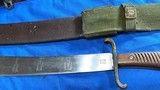 LUFTWAFFE SURVIVAL MACHETE == THIS LARGE KNIFE WAS PART OF A RESCUE KIT ON GERMAN AIRCRAFT = - 6 of 20