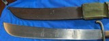 LUFTWAFFE SURVIVAL MACHETE == THIS LARGE KNIFE WAS PART OF A RESCUE KIT ON GERMAN AIRCRAFT = - 5 of 20