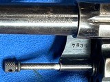 VERY RARE = COLT Model 1892 = CIVILIAN NEW NAVY VERSION = 32.20 = 4 1/2 INCH BARREL = 3 LINE ADDRESS - 14 of 15