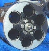 MODEL 27-2 = FIVE (5) INCH = FOUR (4) SCREW = NICKEL = TARGET TRIGGER , GRIPS, & HAMMER = MADE 1969 = - 4 of 10