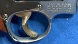 MODEL 27-2 = FIVE (5) INCH = FOUR (4) SCREW = NICKEL = TARGET TRIGGER , GRIPS, & HAMMER = MADE 1969 = - 8 of 10