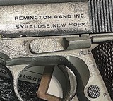 REMINGTON = CMP = 1911A1 = NEW YORK ADDRESS = Estate Gun show auction = Issue Case, papers - 9 of 9