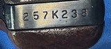 S&W MODEL 19-6 = SNUB 2.5 INCH = BLUE = 1982 BORN = FACTORY ROUND BUTT DIAMOND GRIPS = HOLSTER & TARGET GRIPS ALSO = - 9 of 16