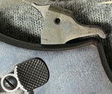 TRIPLE LOCK , 1908 = .44 SPECIAL = ORIGINAL WALNUT GRIPS # TO THE GUN = 5 INCH SPECIAL ORDER BARREL =FACTORY FINISH @93% = SERIAL 1488 INDICATES EARLY - 4 of 17