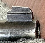 TRIPLE LOCK , 1908 = .44 SPECIAL = ORIGINAL WALNUT GRIPS # TO THE GUN = 5 INCH SPECIAL ORDER BARREL =FACTORY FINISH @93% = SERIAL 1488 INDICATES EARLY - 17 of 17