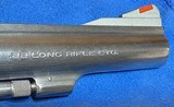 MODEL 63 no dash = SMITH & WESSON = NICKEL = 4 INCH = FACTORY GRIPS # TO THE GUN = 6 SHOT .22 LR - Image 5 of 9