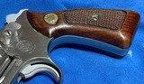 MODEL 63 no dash = SMITH & WESSON = NICKEL = 4 INCH = FACTORY GRIPS # TO THE GUN = 6 SHOT .22 LR - Image 7 of 9
