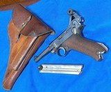 PERU = LUGER # 399V = ONE of 50 MADE = ONE of 4 REMAINING = 98% Condition = Matching HOLSTER & Numbered MAGAZINE =
