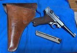 PERU = LUGER # 399V = ONE of 50 MADE = ONE of 4 REMAINING = 98% Condition = Matching HOLSTER & Numbered MAGAZINE = - Image 3 of 14