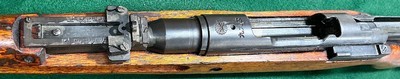 ARSAKA 99 = VERY EARLY GUN = MUM INTACT = HIGH EXCELLENT CONDITION = ALL NUMBERS MATCH = ANTI AIR CRAFT REAR SIGHT = SLING SWEVEL'S PRESENT - Image 10 of 17