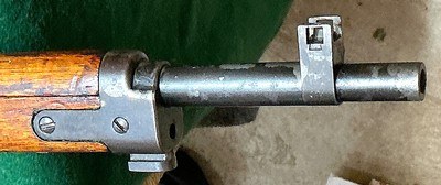ARSAKA 99 = VERY EARLY GUN = MUM INTACT = HIGH EXCELLENT CONDITION = ALL NUMBERS MATCH = ANTI AIR CRAFT REAR SIGHT = SLING SWEVEL'S PRESENT - Image 16 of 17