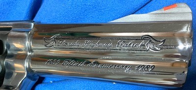 FLORIDA TROOPERS MODEL 686-3 = new old stock= POLICE = COMMEMORATIVE 50th = .357 / 38 REVOLVER = LIMITED PRODUCTION 1/394 - Image 8 of 10