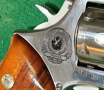 FLORIDA TROOPERS MODEL 686-3 = new old stock= POLICE = COMMEMORATIVE 50th = .357 / 38 REVOLVER = LIMITED PRODUCTION 1/394 - Image 6 of 10