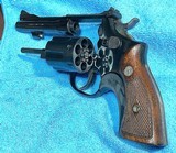 S & W = PRE MODEL 10 , m&p = BLUE = FOUR (4) INCH =98% CONDITION = Grey / Gray / Silver box w/ S&W paper wrap == - Image 3 of 13