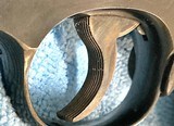 S & W = PRE MODEL 10 , m&p = BLUE = FOUR (4) INCH =98% CONDITION = Grey / Gray / Silver box w/ S&W paper wrap == - Image 5 of 13