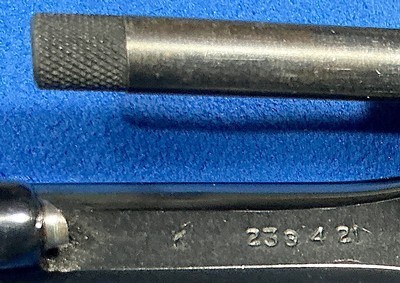 S & W = PRE MODEL 10 , m&p = BLUE = FOUR (4) INCH =98% CONDITION = Grey / Gray / Silver box w/ S&W paper wrap == - Image 11 of 13