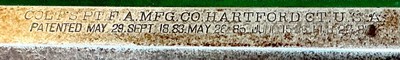 MADE 1892 = # 5799 = COLT LIGHTING EXPRESS HEAVY FRAME RIFLE = CALIBRE 38-56-255 = SHOUTS SPECIAL ORDER = HIGH EXCELLENT CONDITION - Image 13 of 19
