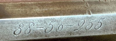 MADE 1892 = # 5799 = COLT LIGHTING EXPRESS HEAVY FRAME RIFLE = CALIBRE 38-56-255 = SHOUTS SPECIAL ORDER = HIGH EXCELLENT CONDITION - Image 6 of 19