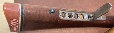 U.S. BOR DER PATROL = HORSE PATROL = SPECIAL DUTY GUN & SCABBARD = WINCHESTER 94 CUSTOM = 1953/54 - Image 5 of 17