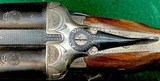 SINGLE TRIGGER = AYA = SIDE X SIDE = MADE 1949 = 12.Ga. = ENGRAVED = CHECKERED = MADE IN SPAIN = 98% = - Image 5 of 15