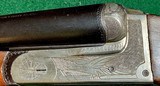 SINGLE TRIGGER = AYA = SIDE X SIDE = MADE 1949 = 12.Ga. = ENGRAVED = CHECKERED = MADE IN SPAIN = 98% = - Image 8 of 15
