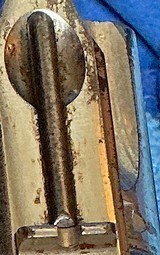 SAFETY HAMMERLESS ,, 2nd model.38 CALIBER = MADE 1887/88 = NICKEL = GENUINE FACTORY INSTALLED MOTHER OF PEARL GRIPS - Image 13 of 14