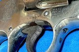 U.S. NAVY PILOTS COMBAT CARRY GUN = 1950's KOREA ERA = S&W TWO (2)INCH = WORN NICKEL = MECHANICALLY SOUND - Image 13 of 13