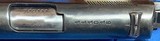 ARGENTINE = COLT = .45 ACP = NUMBERS MATCH = FAUX PEARLIZED GRIPS = SOLID = MECHANICALLYPERFECT = BLUE SLIDE = POLISHED FRAME - Image 11 of 17
